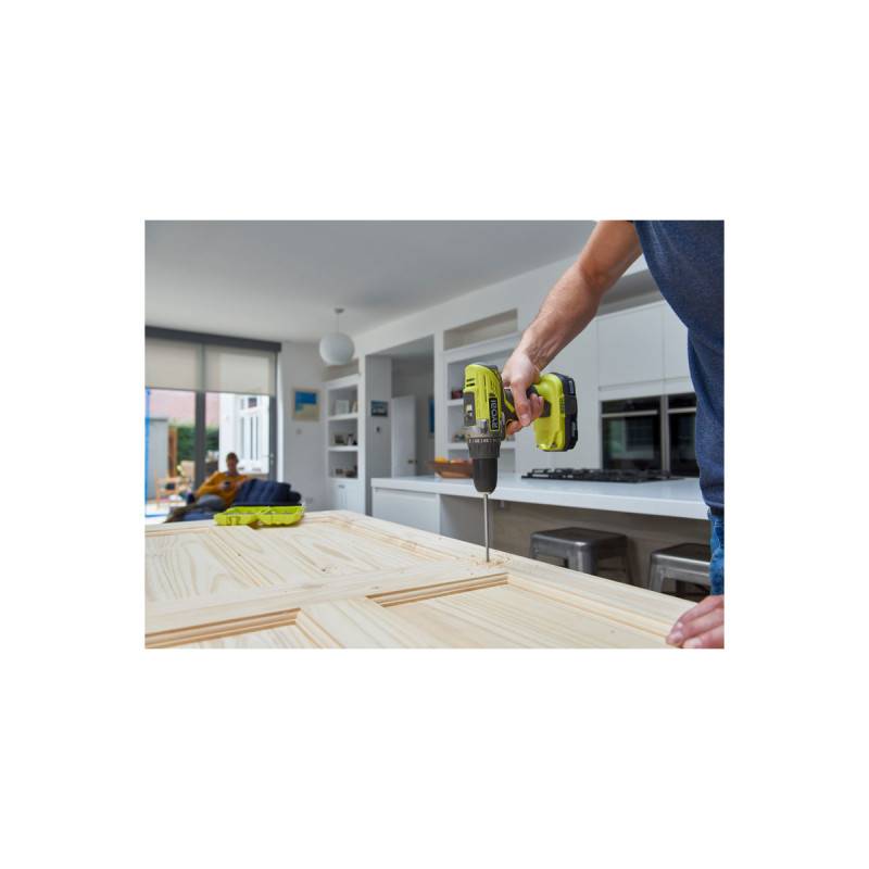 Ryobi - Perceuse-visseuse RYOBI - R18DD3-220S - 18V One+ - 2 batteries 2.0Ah - chargeur rapide - Image 5