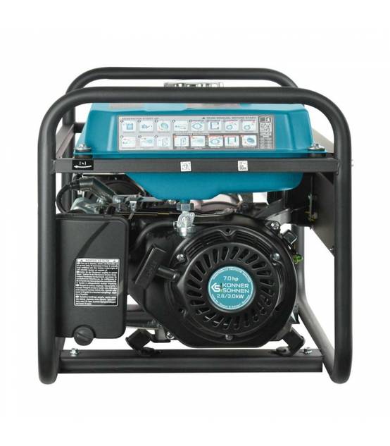 Groupe électrogène essence 3kW avec système AVR - "Könner & Söhnen" KS 3000 - Image 4