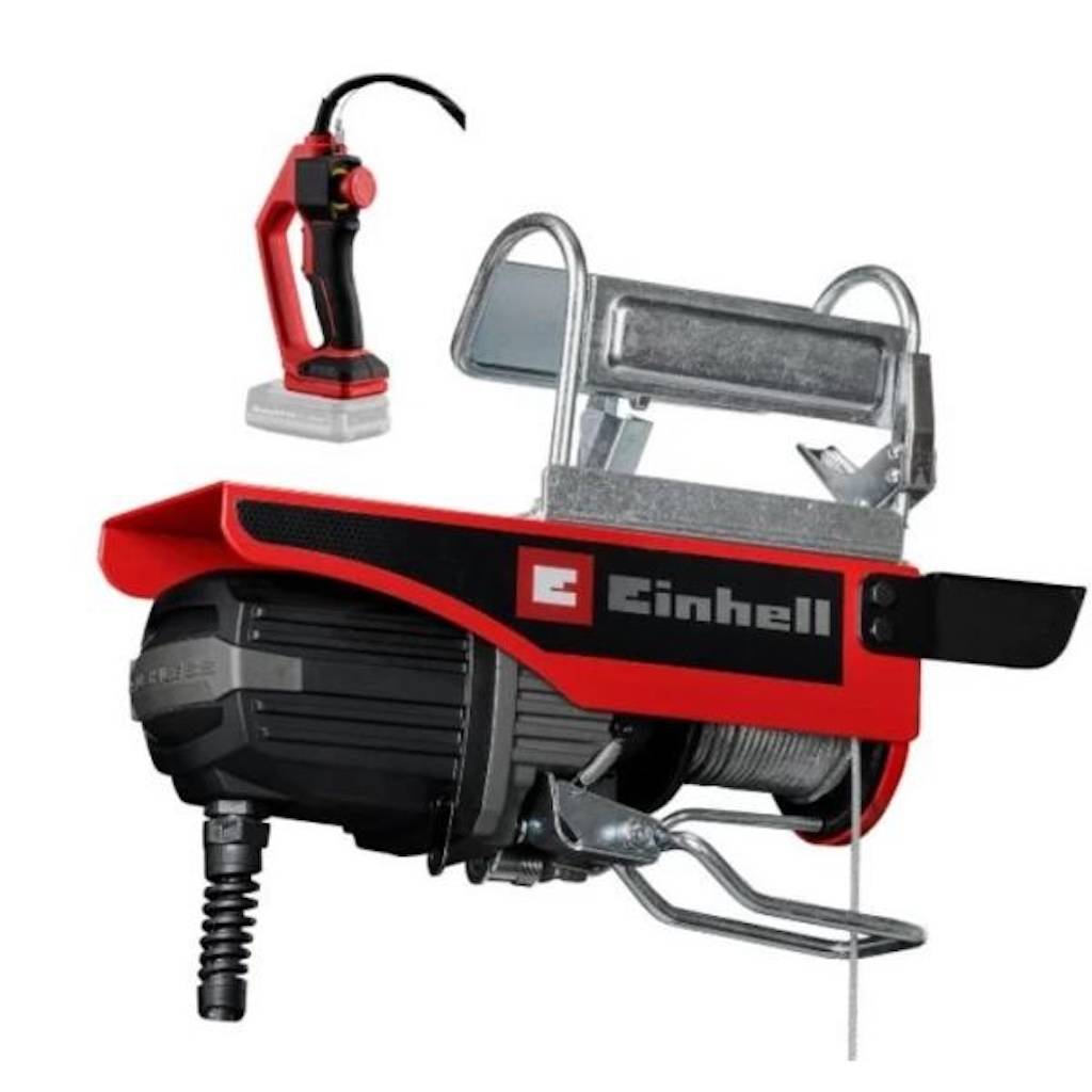 Einhell - Treuil électrique sans fil 18 V brushless - 250 kg - câble 12 m - sans batterie