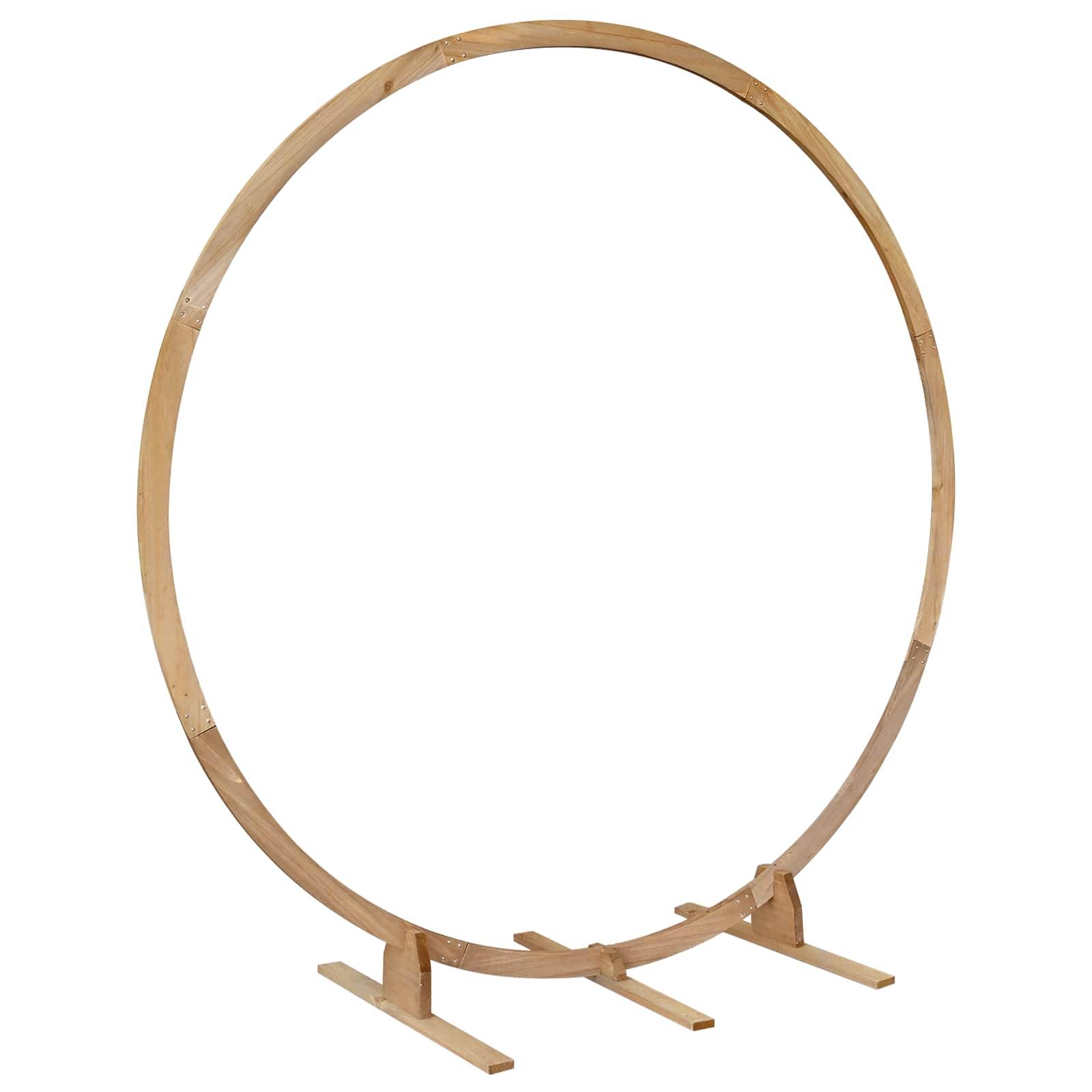 Arche de jardin en bois de pin pour mariage et décoration extérieure 224x80x220 cm - ComfortXL Outdoor Living - Image 5