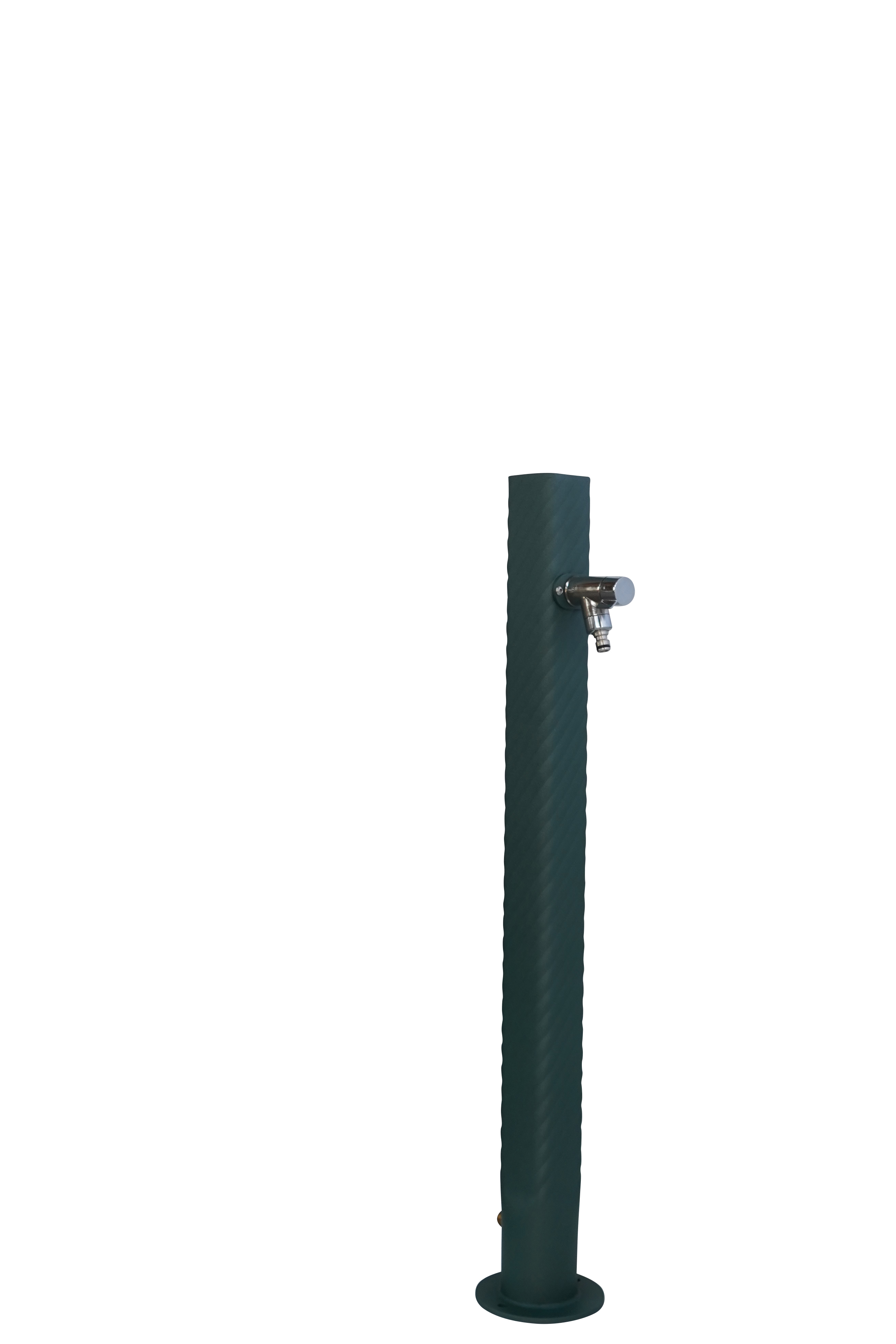 Fontaine borne téthys vert 2500 avec robinet rounded dommartin h. 95cm x l. 15cm - Imagen 2