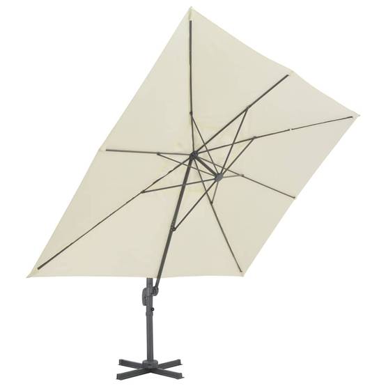 PANGIVO - Parasol déporté aluminium sable 400 x 300 x 268 cm - PANGIVO - Image 3