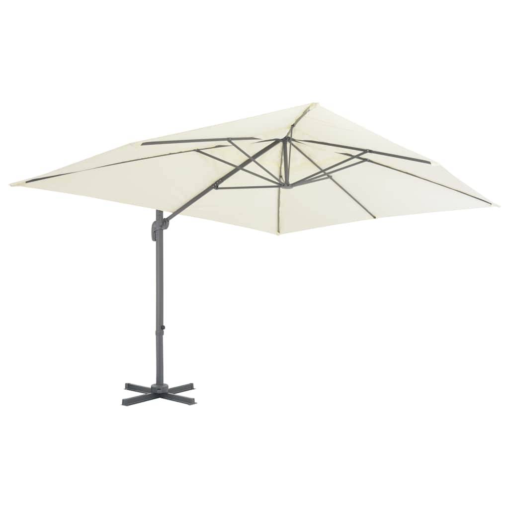 PANGIVO - Parasol déporté aluminium sable 400 x 300 x 268 cm - PANGIVO - Image 2