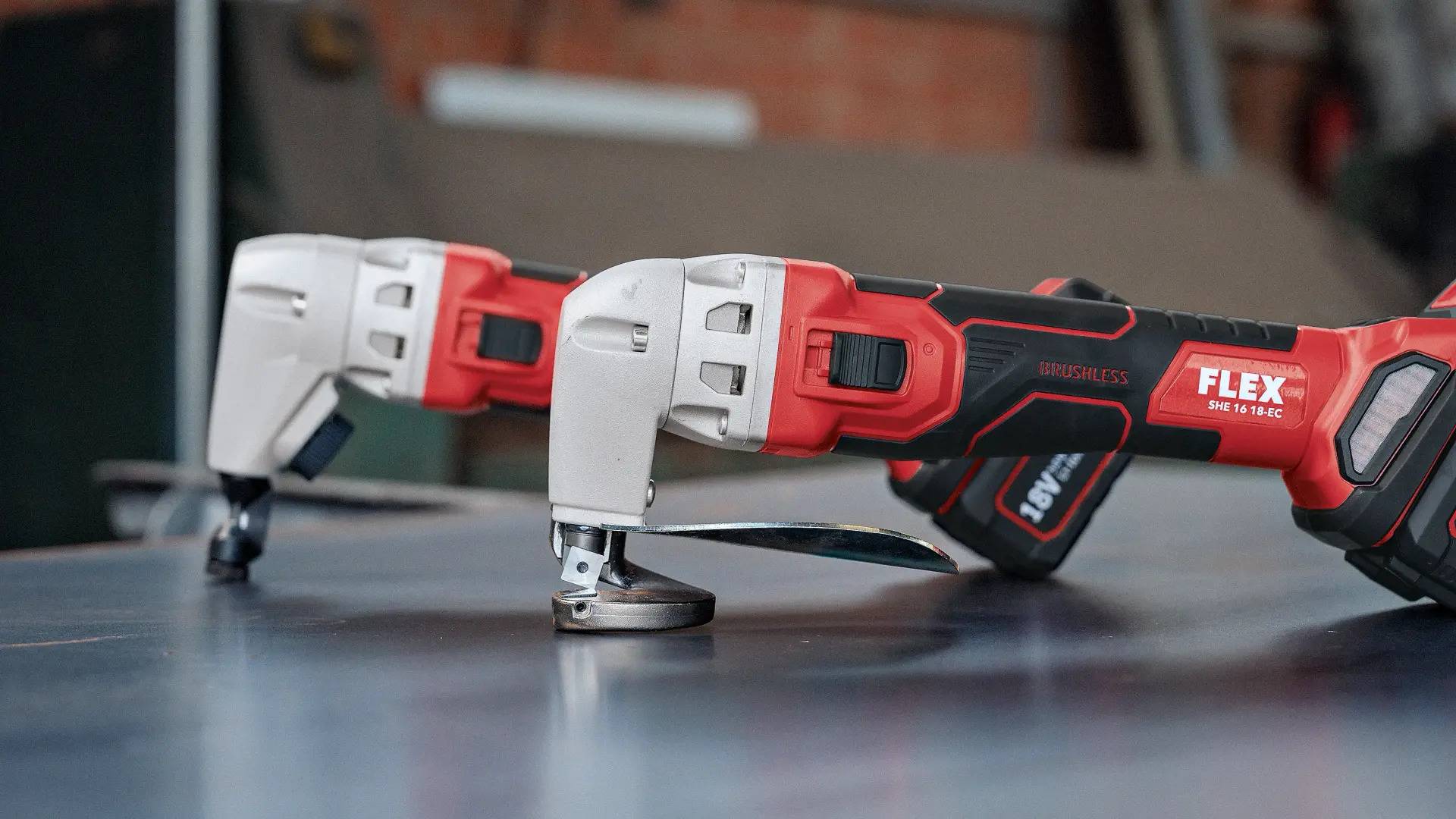 Cisaille à tôle FLEX 18V - Sans batterie, ni chargeur - 531583 - Imagen 8