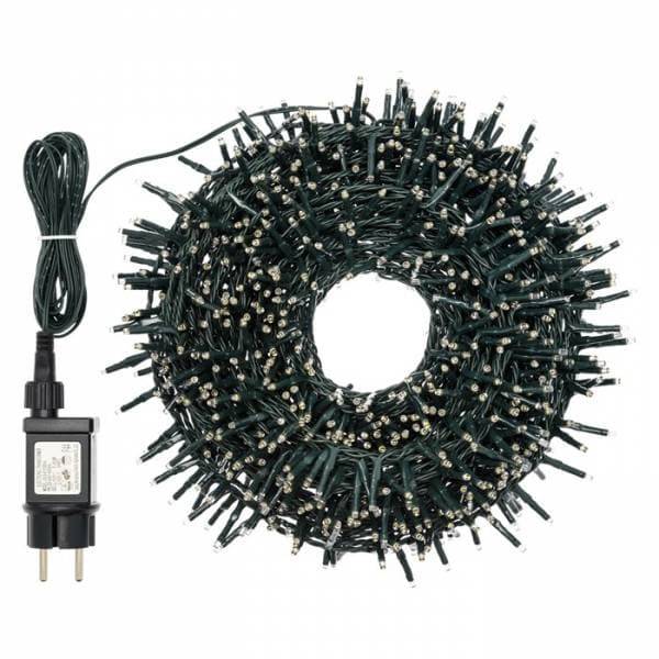 Lotti - Guirlande lumineuse Boa 20M D6cm 1000 mini LED Bleu et blanc froid Multiflash 31V IP44 Lotti - Imagen 3