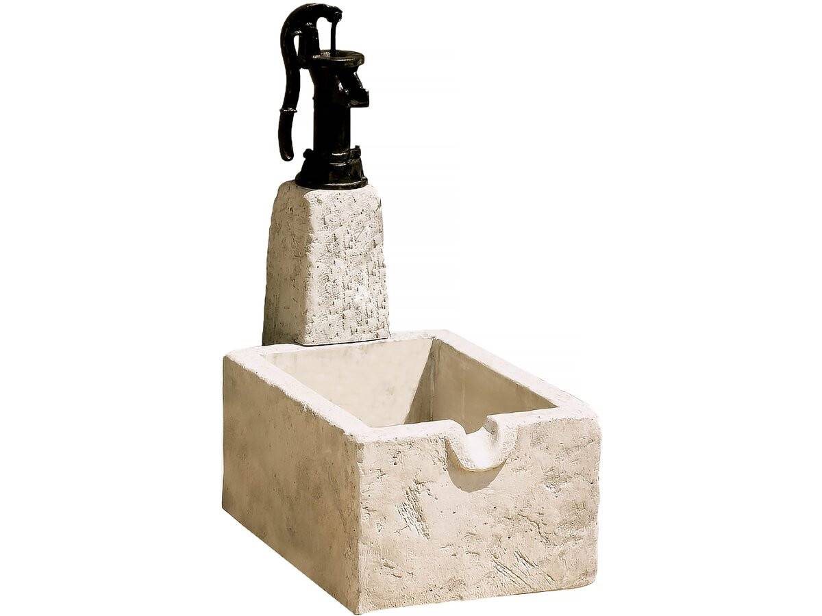 Fontaine "retro" - Pierre Reconstituée - 43 X 73 X 95 Cm -habitat Et Jardin - Imagen 1