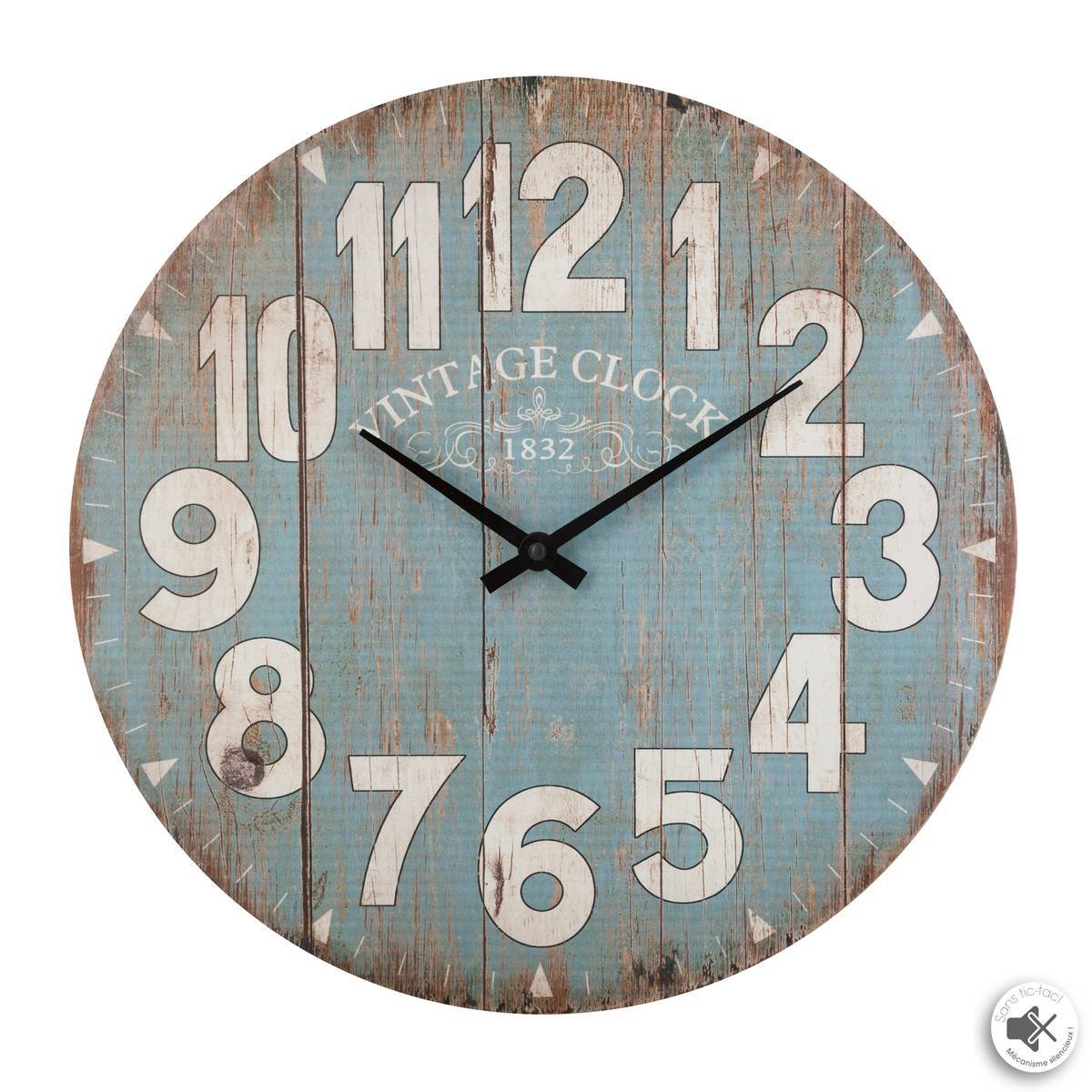 Atmosphera - Horloge "Alex" D38cm - Atmosphera Créateur d'intérieur - Imagen 1