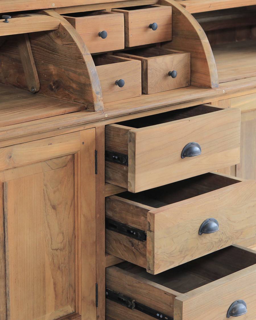 Hikari - Bibliothèque en bois massif - UNIQKA - Imagen 7
