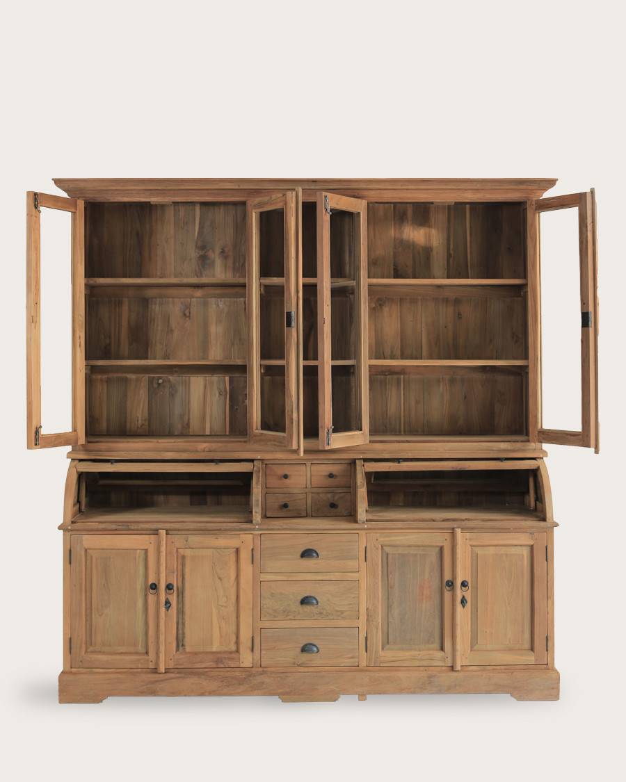 Hikari - Bibliothèque en bois massif - UNIQKA - Imagen 4