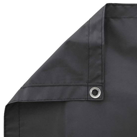 Écran de confidentialité balcon polyester noir 1000 x 150 cm - PANGIVO - Image 3