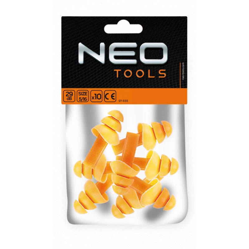 Neo Tools - Bouchons d'Oreilles DB 5-16 10PC 97-555 NEO TOOLS Neo tools - Image 1