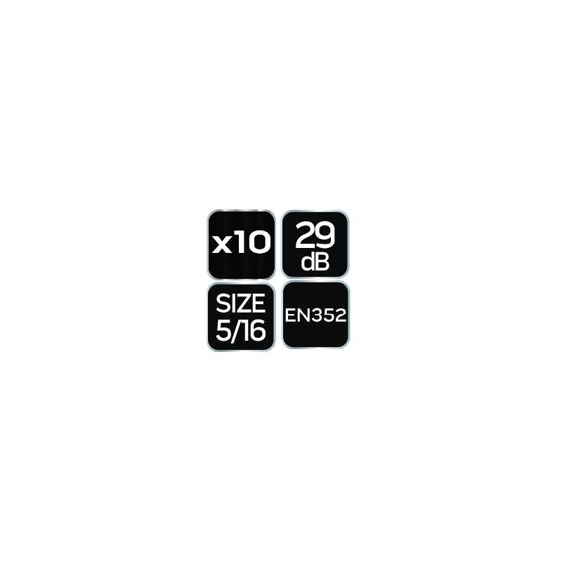 Neo Tools - Bouchons d'Oreilles DB 5-16 10PC 97-555 NEO TOOLS Neo tools - Image 3