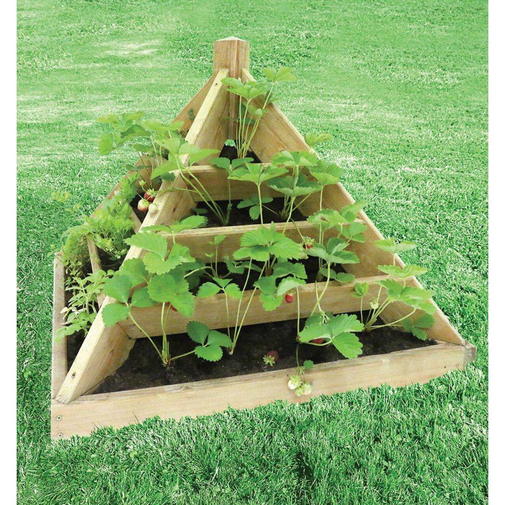 Jardipolys - Cuadrado de jardín Pirámide 80 cm - Imagen 2