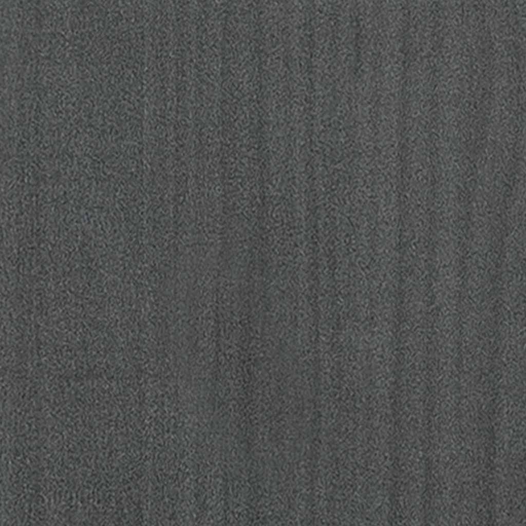Vidaxl - Jardinière d'extérieur Gris 40x40x70 cm Bois de pin massif vidaXL 810793 - Image 6