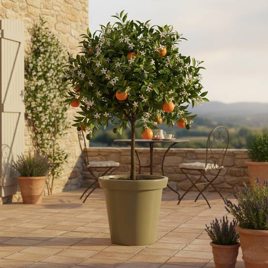 Pot de fleurs 75l delight - plast'up rotomoulage - Image 2