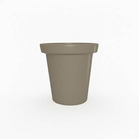 Pot de fleurs 75l delight - plast'up rotomoulage - Image 1