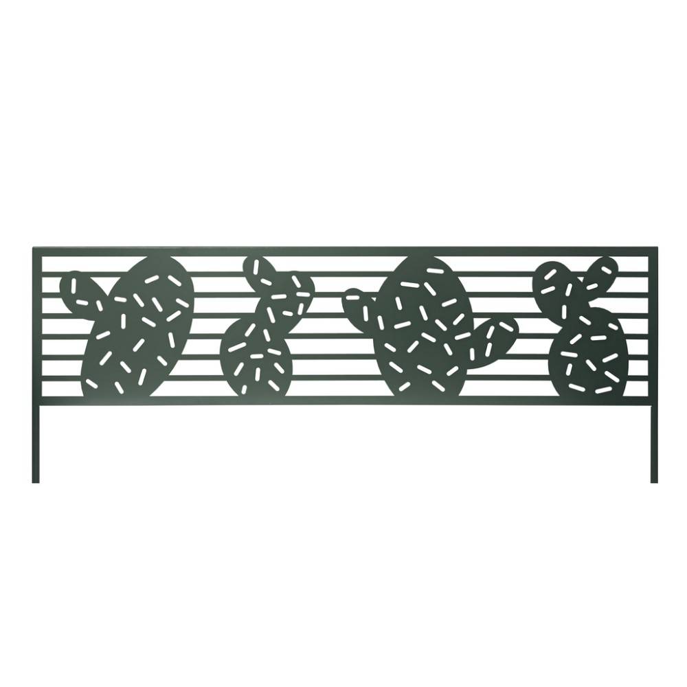 Nortène - Bordure métal décoratif à planter CACTUS - 0,40 x 1 m - Bleu/vert Nortene - Imagen 1