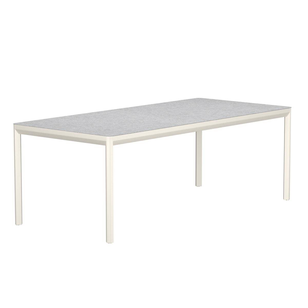Paris Prix - Table de Jardin "Lino"  220cm Beige - Image 1