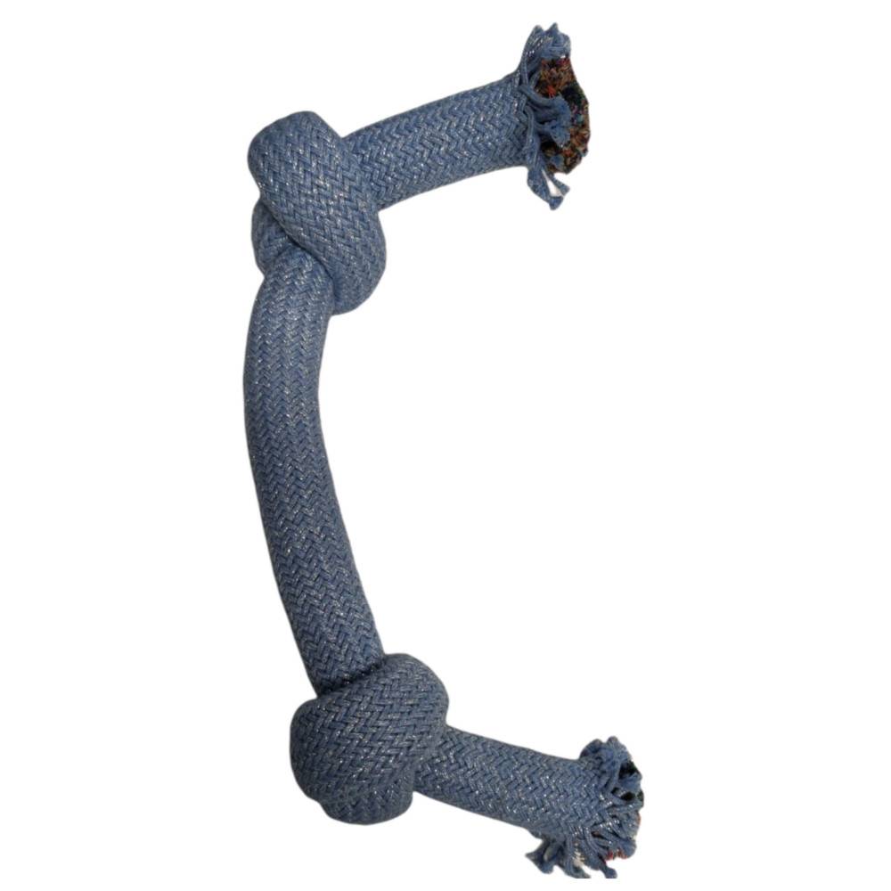 animallparadise - Corde COSMIC 2 nœuds, taille ø 3 cm x 35 cm, jouet pour chien. - Imagen 2
