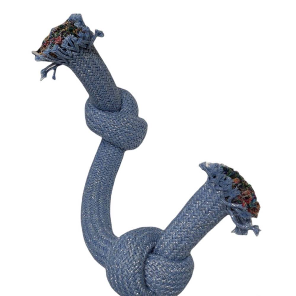 animallparadise - Corde COSMIC 2 nœuds, taille ø 3 cm x 35 cm, jouet pour chien. - Imagen 1