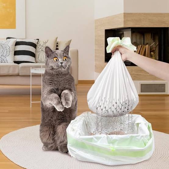 Sac À Litière Tamisant Pour Chat Facile D'utilisation DtopbuyAge - Image 3