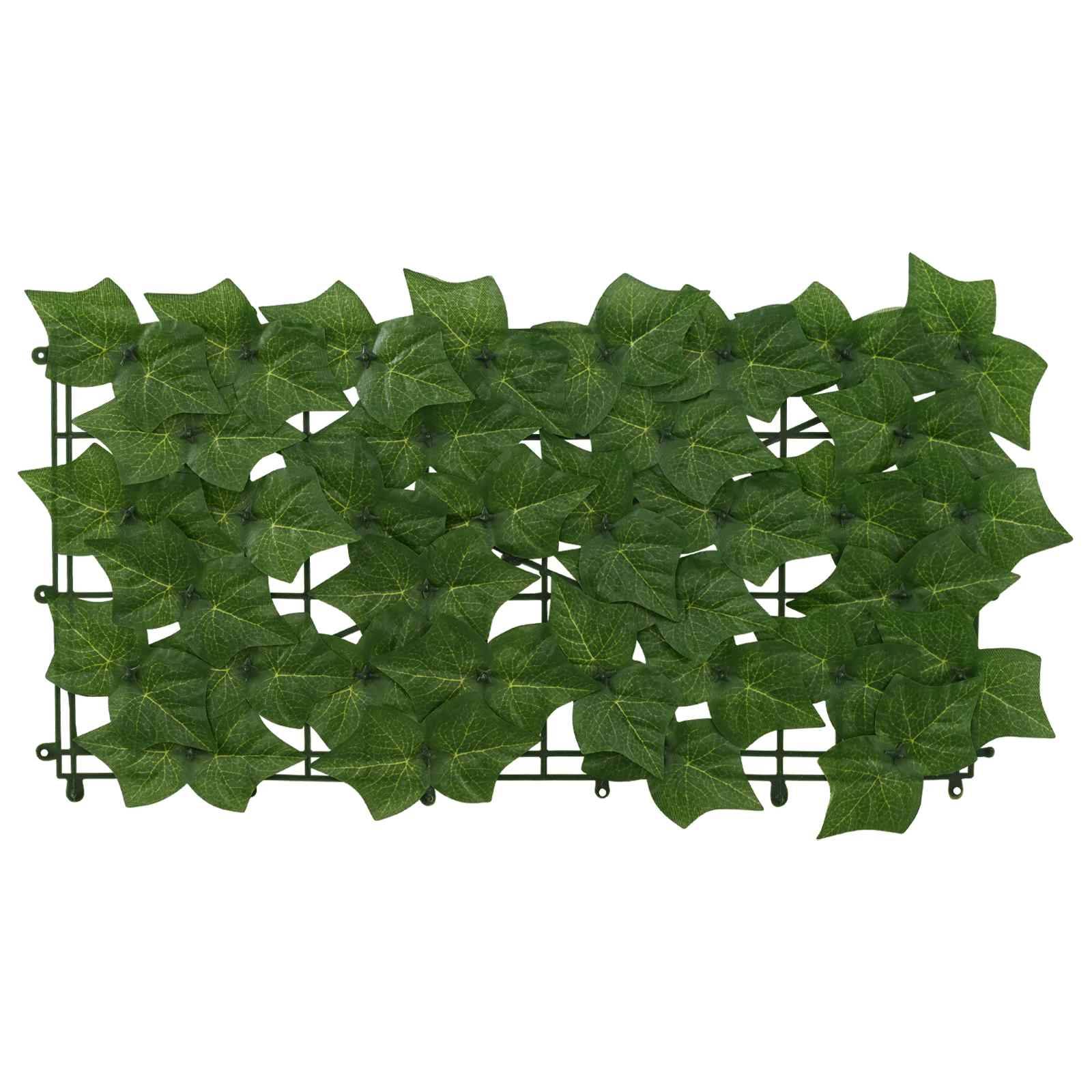 Écran de balcon polyéthylène et tissu vert 600 x 75 cm - PANGIVO - Image 3