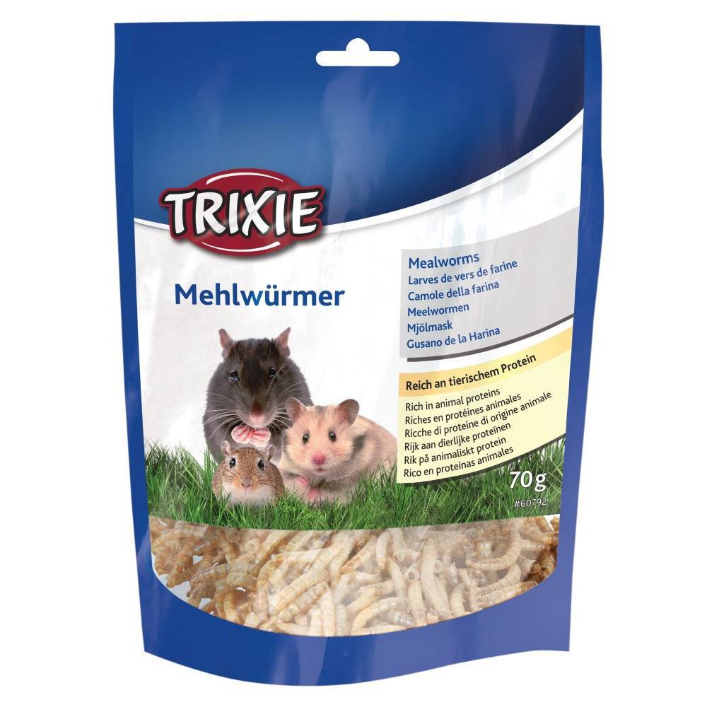 Trixie - Trixie - Larves de vers de farine séchées 70 g - Imagen 1
