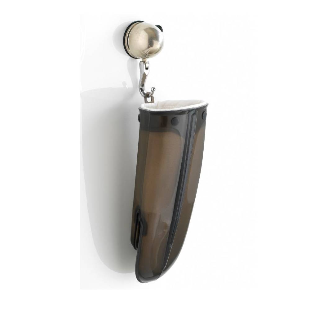 Gant silicone et textile Noir - Image 2