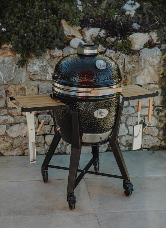 Kamado Monolith TWO.66 Noir + Chariot - Image 3