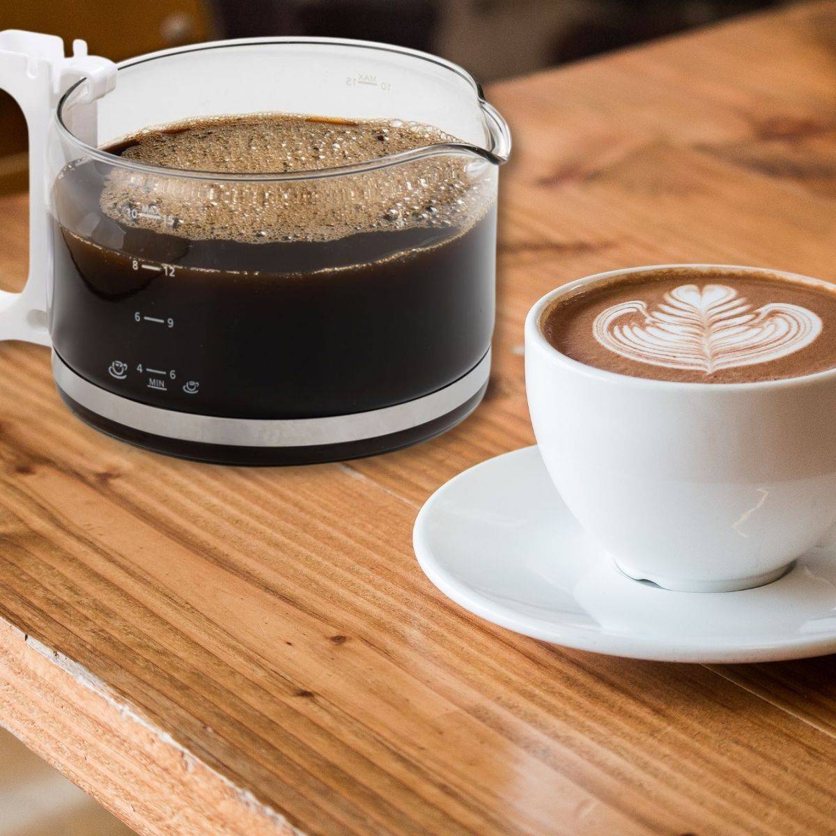 Verseuse à café compatible avec la cafetière Philips Confort 12 tasses Fackelmann - Image 2