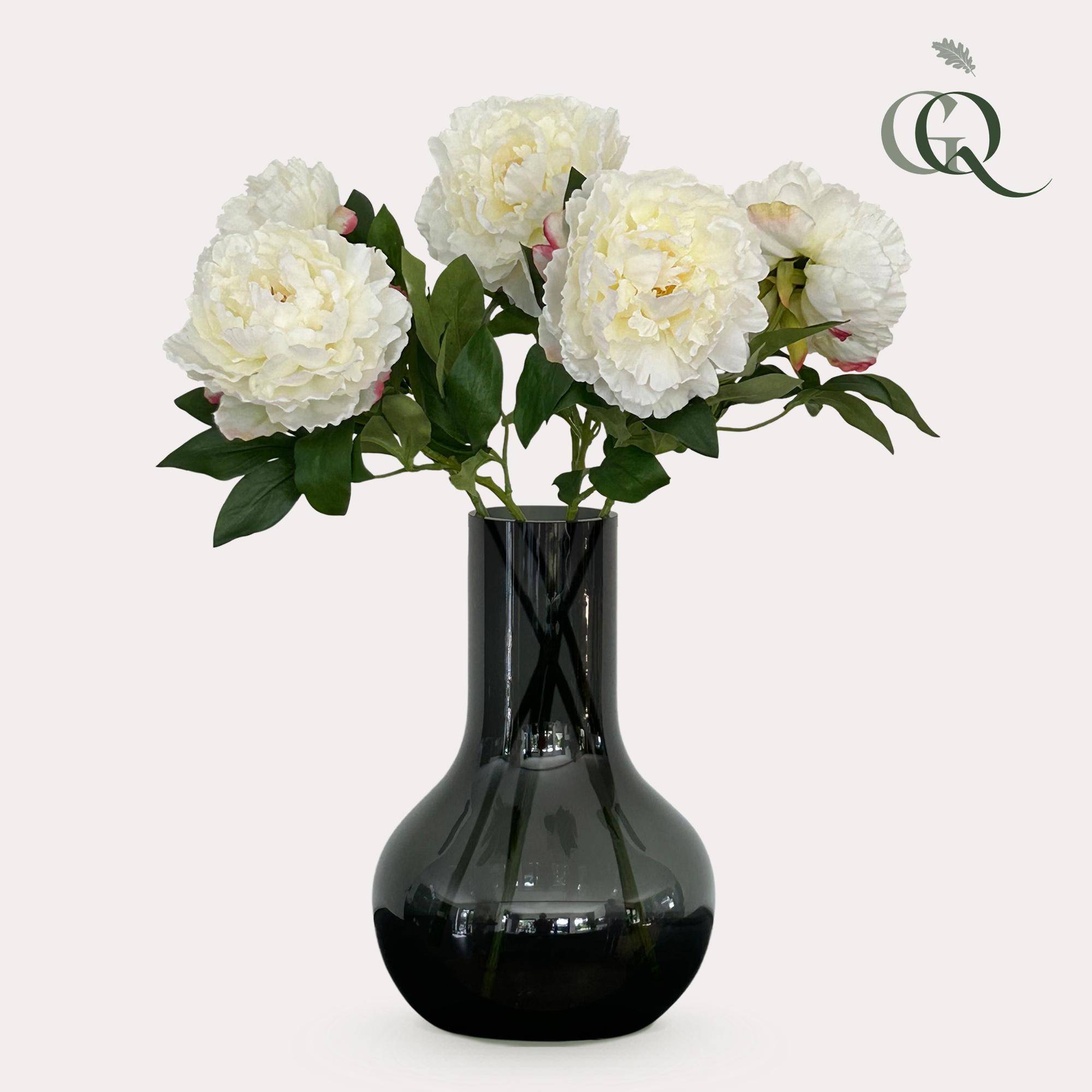 PANGIVO - Fleurs artificielles polyester crème 15 x 15 x 65 cm - PANGIVO - Image 2