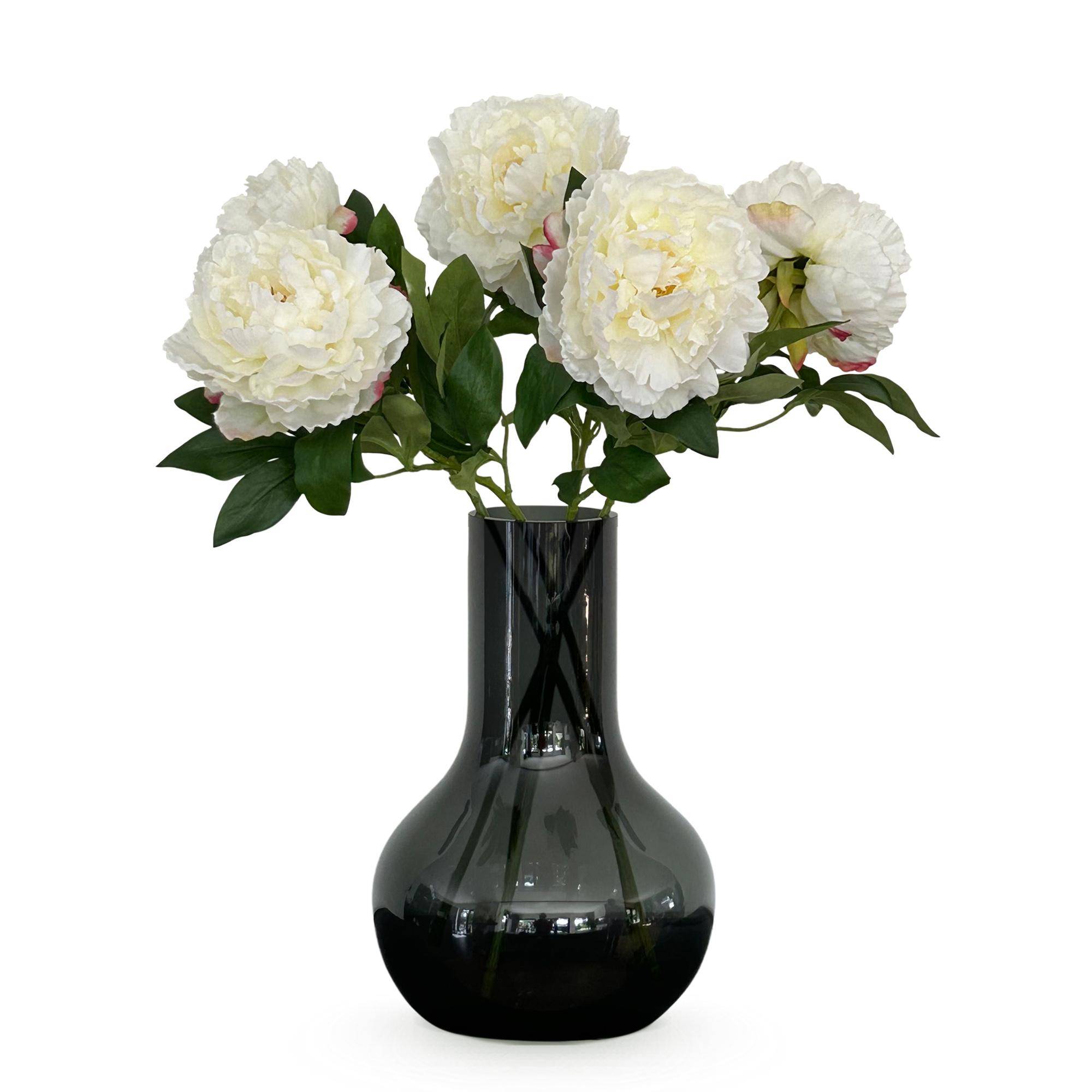 PANGIVO - Fleurs artificielles polyester crème 15 x 15 x 65 cm - PANGIVO - Image 1