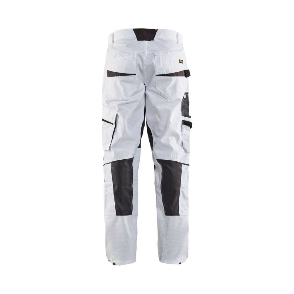 Pantalon de travail peintre Blaklader +STRETCH Blanc / Gris 42 - Image 2