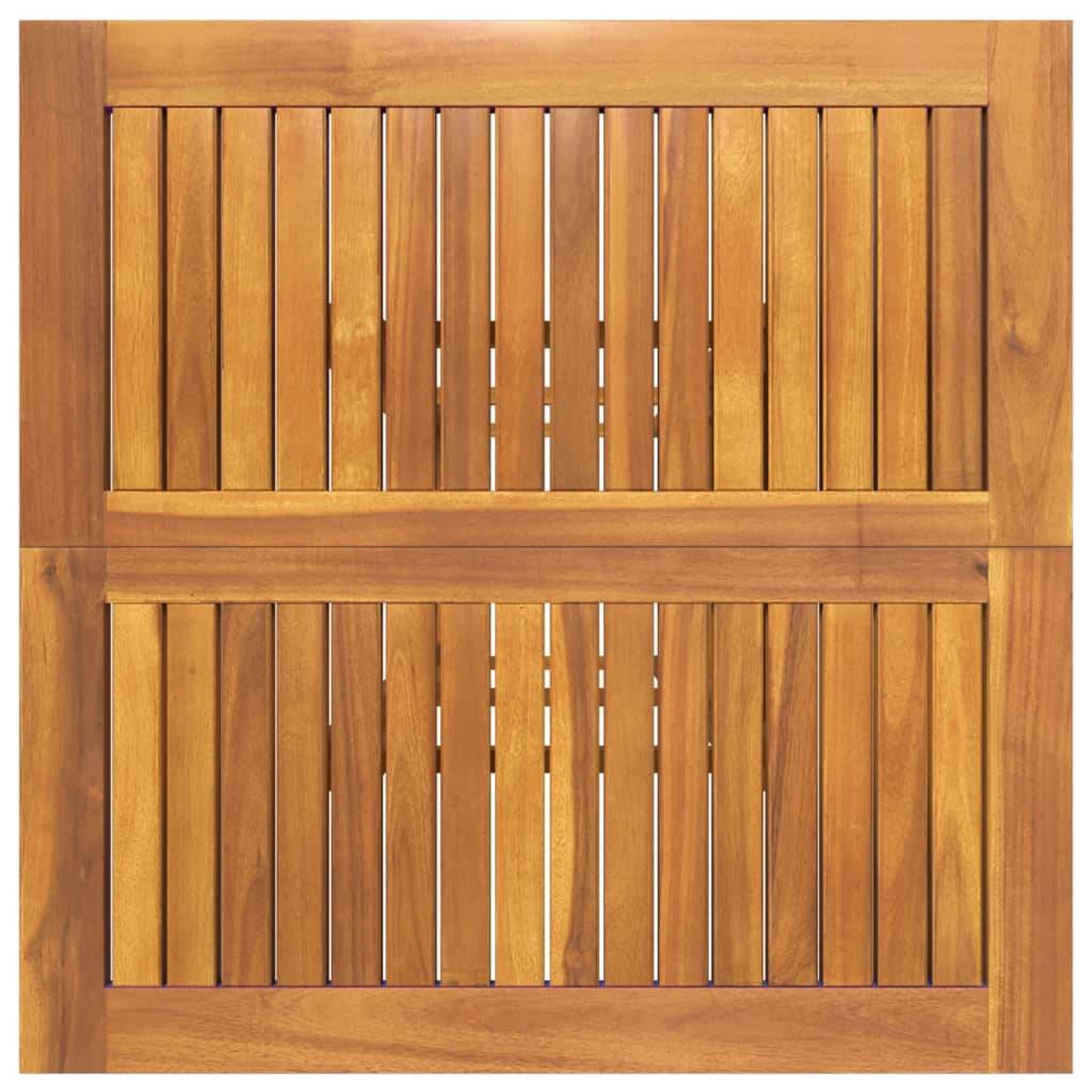 Helloshop26 - Ensemble de bar d'extérieur 5 pièces bois d'acacia massif - Imagen 7