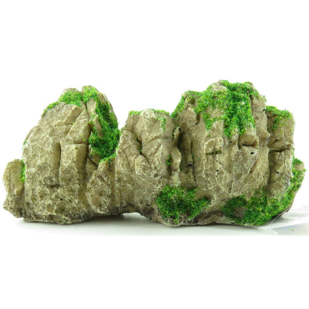 Décoration aquarium. Moza roche montagne. taille 19 x 6 x 9 cm. - Imagen 2