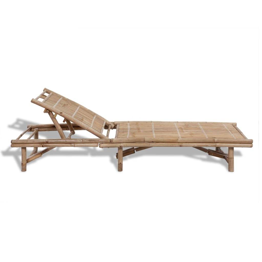 Bain de soleil - transat Bambou - Meuble Pro - Image 1