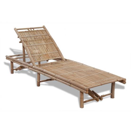 Bain de soleil - transat Bambou - Meuble Pro - Image 2