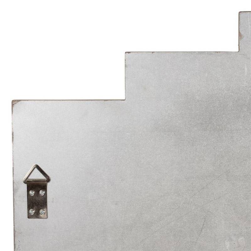Grand miroir doré Elyptic 80x72x3cm - Image 3