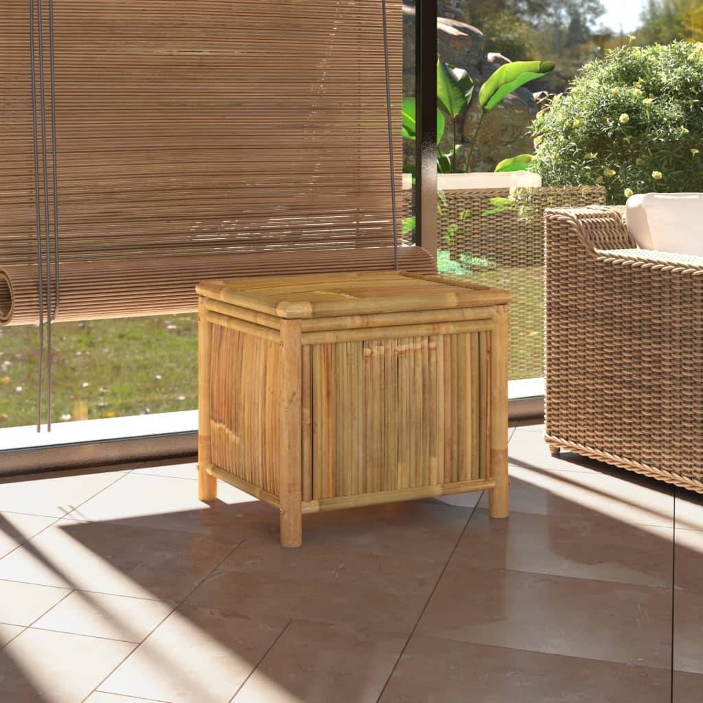 Vidaxl - Boîte de rangement de jardin 60x52x55 cm Bambou vidaXL 319874 - Imagen 1