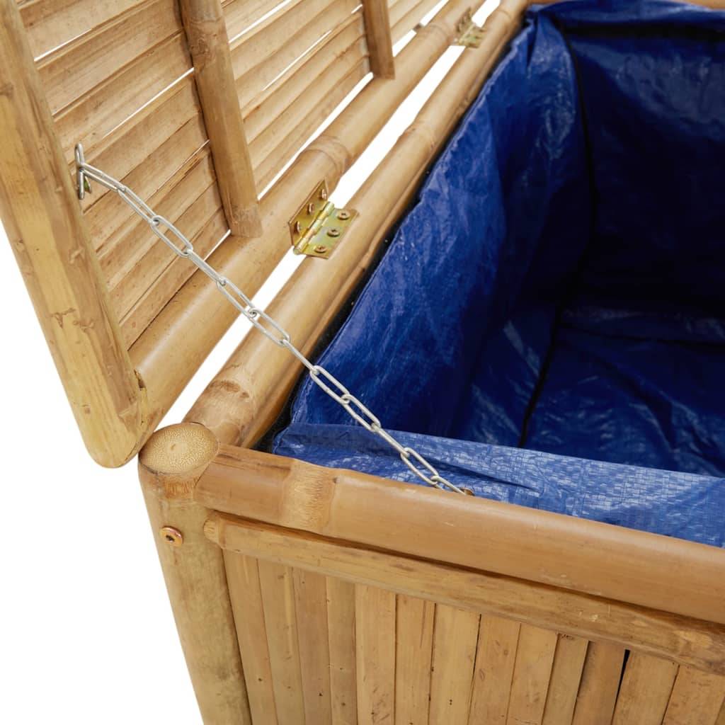 Vidaxl - Boîte de rangement de jardin 60x52x55 cm Bambou vidaXL 319874 - Imagen 4