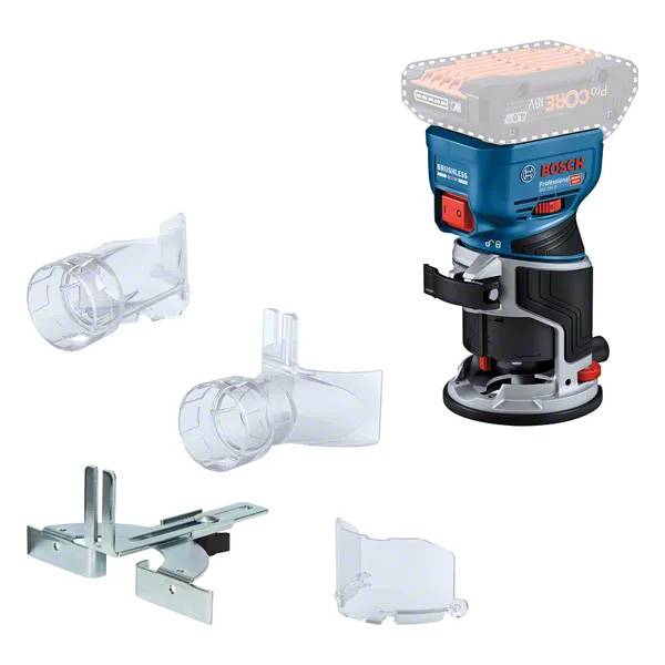 Bosch - Affleureuse sans-fil GKF 18V-8 - BOSCH - sans batterie, ni chargeur - 06016C2001 - Image 1