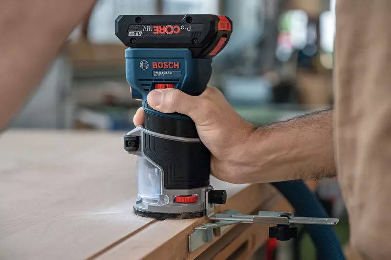 Bosch Professional - Affleureuse 18 V GKF 18V-8 Professional (sans batterie ni chargeur) + coffret L-BOXX - BOSCH - 06016C2001 - Imagen 4