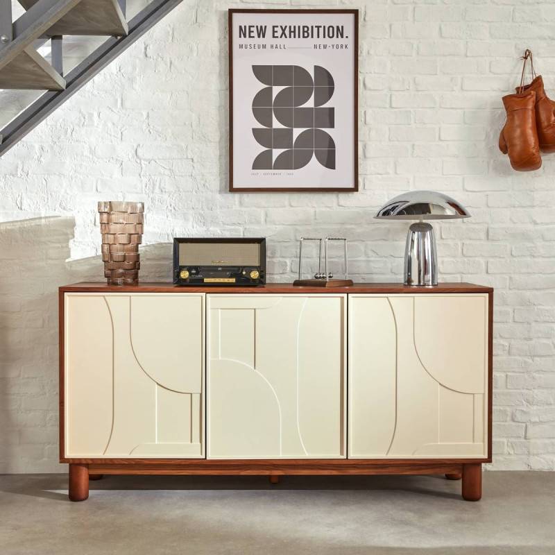 Buffet 3 portes 150 cm Jilani Atmosphera - Image 2