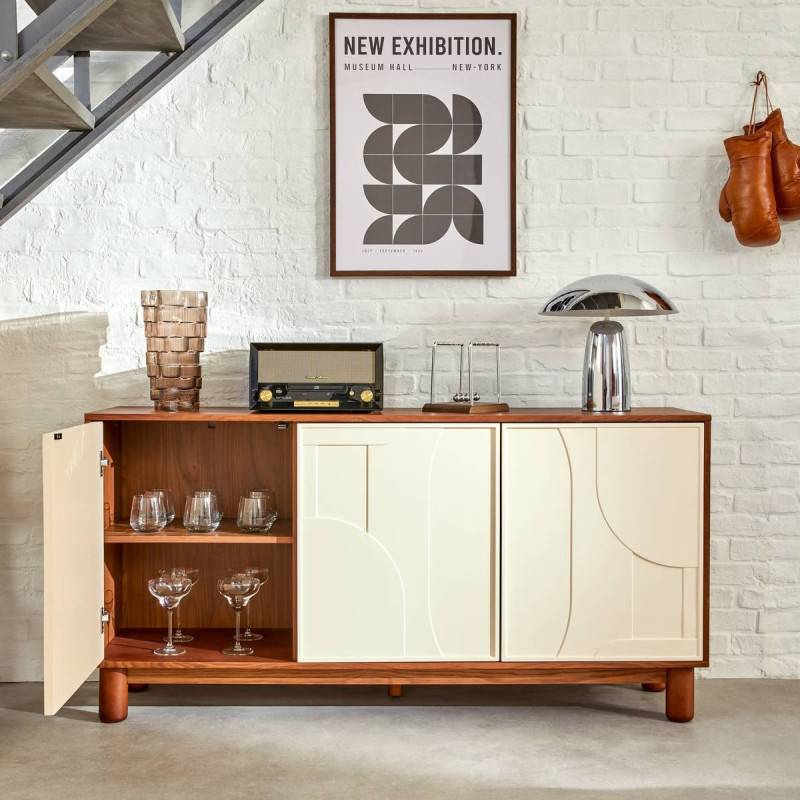 Buffet 3 portes 150 cm Jilani Atmosphera - Image 4