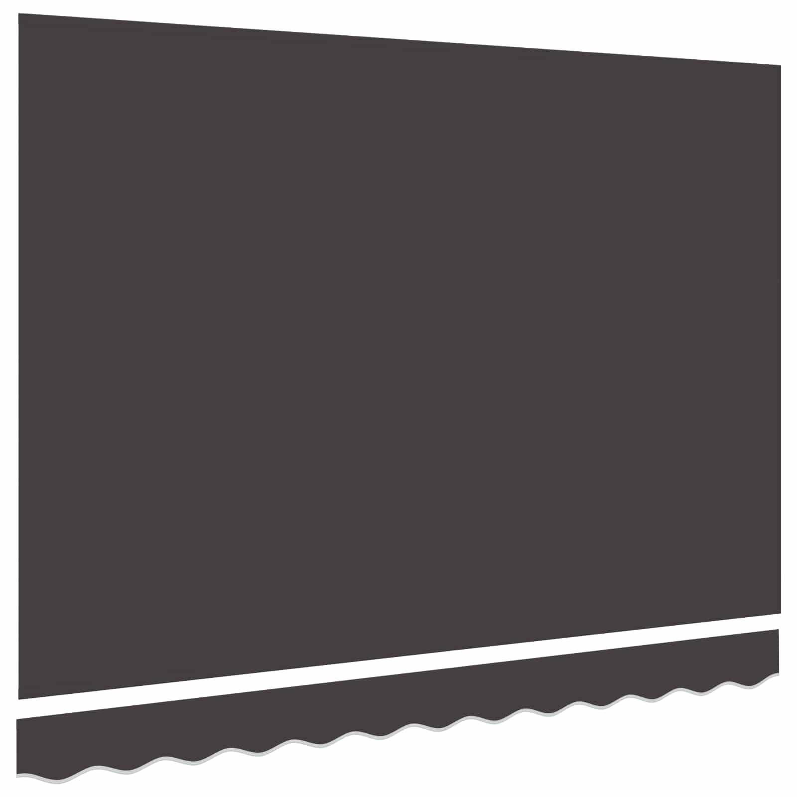 Prolenta Premium - Store banne polyester anthracite 230 x 195 x 20 cm - Prolenta premium p332.8 - Image 3