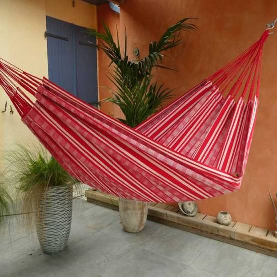 Tropical Hamac - Hamac POLIGONO L Rojo - Tropical Hamac - Image 3