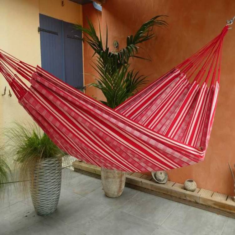 Tropical Hamac - Hamac POLIGONO L Rojo - Tropical Hamac - Image 3