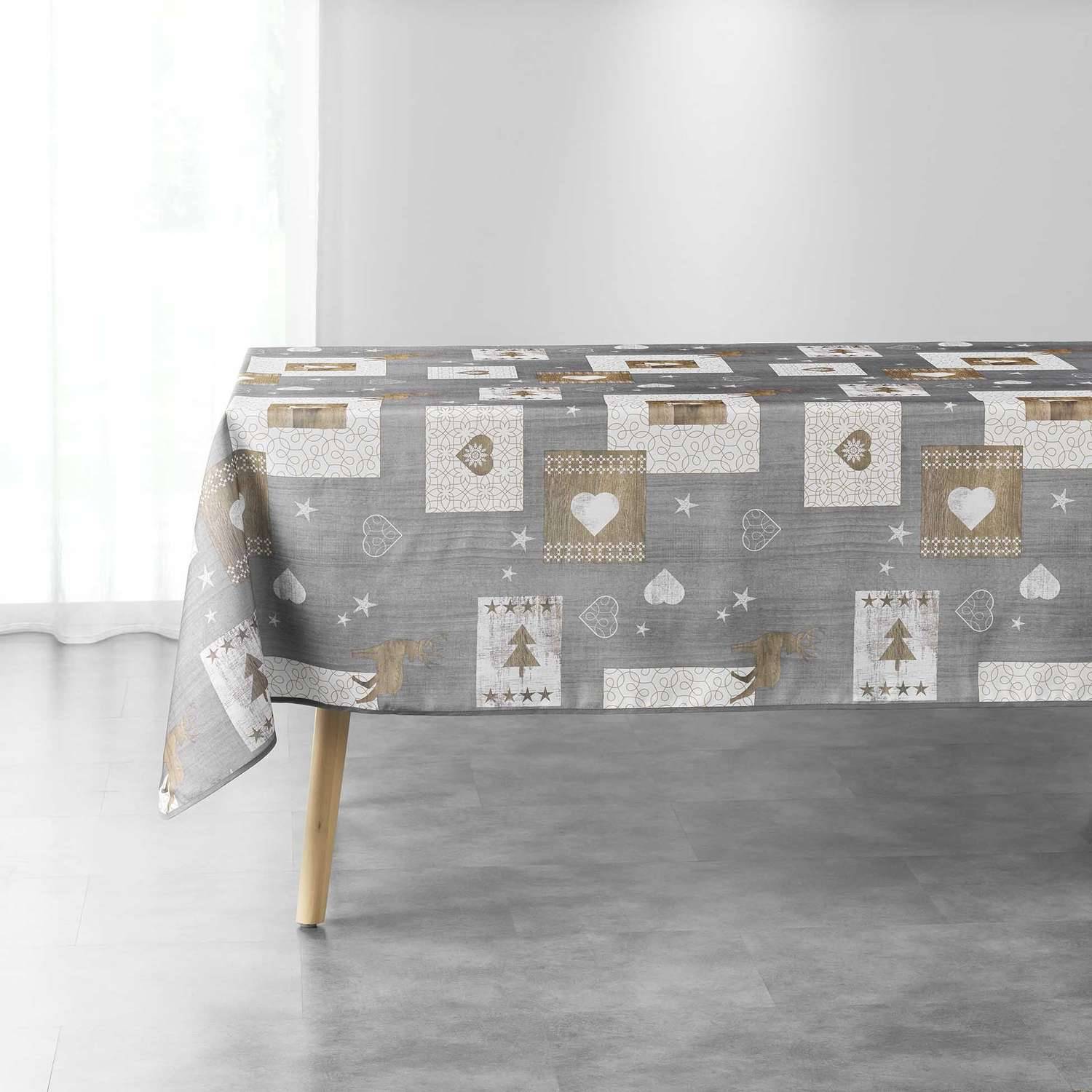Sans Marque - Nappe rectangulaire antitache et infroissable - Douceur d'intérieur - Image 2