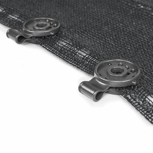 Gt Garden - Lot de 50 clips de fixation gris pour brise vue - GT GARDEN - Imagen 3