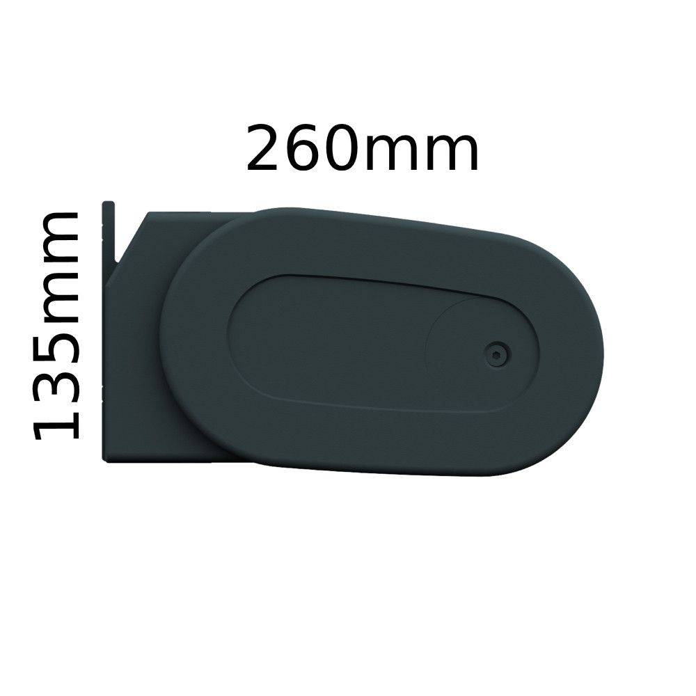 Intersun - Store banne coffre HEVOA 4,00x3,00 M (Manuelle - Gris Anthracite - Ecru) - INTERSUN - Imagen 4